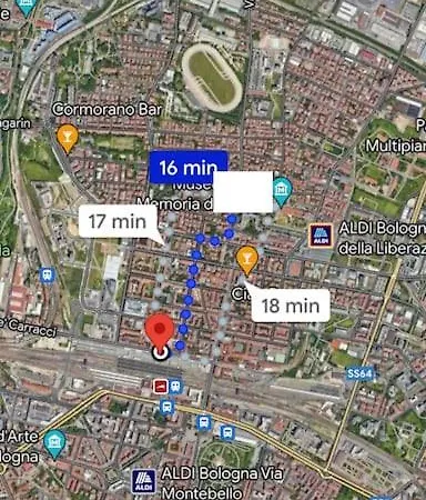 Bolognina Fiera-auditorium-stazione Apartmán Boloňa
